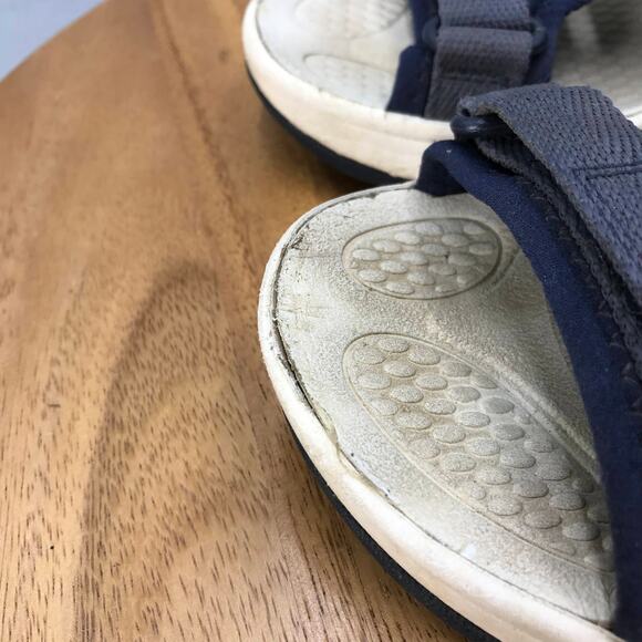 Keen Astoria West Open Toe Sandals Womens Size 9 Navy Blue Adjustable - Picture 4 of 8